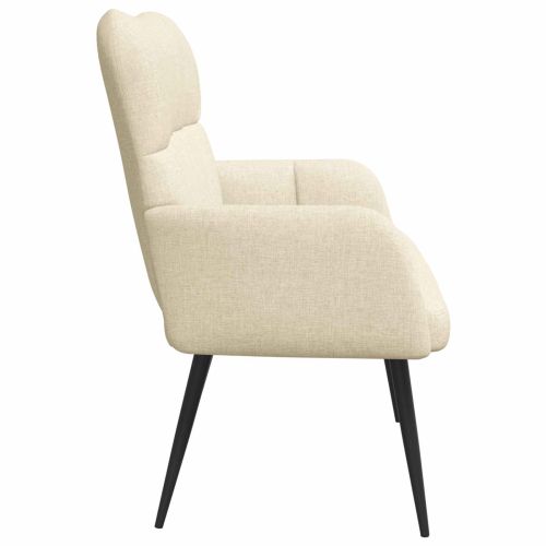 Диван с два места Крем 115 x 61 x 87 см текстил