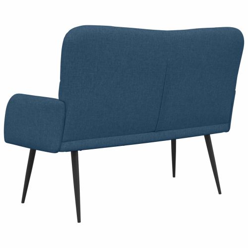 Диван с два места Синьо 115 x 61 x 87 см текстил