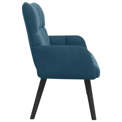 Диван с два места Синьо 115 x 61 x 87 см Кадифе