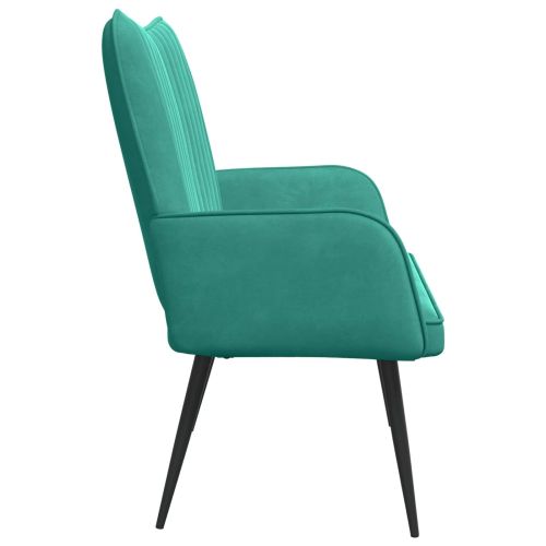 Диван с два места Тюркоаз 115 x 61 x 87 см Кадифе