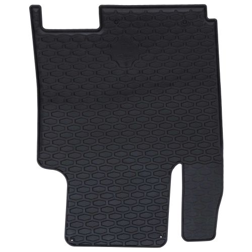 Автомобилен килим 4 pcs Черен Каучук