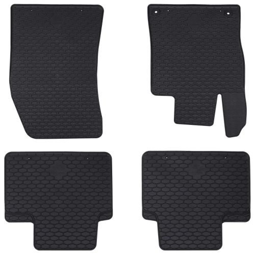 Автомобилен килим 4 pcs Черно Подходящо за 308 SW 2021- Каучук