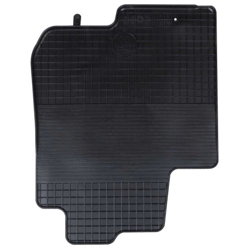 Автомобилен килим 4 pcs Черен Каучук