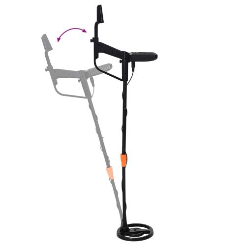 Метални детектори с LCD дисплей 3 модела 19 см намотка Черен