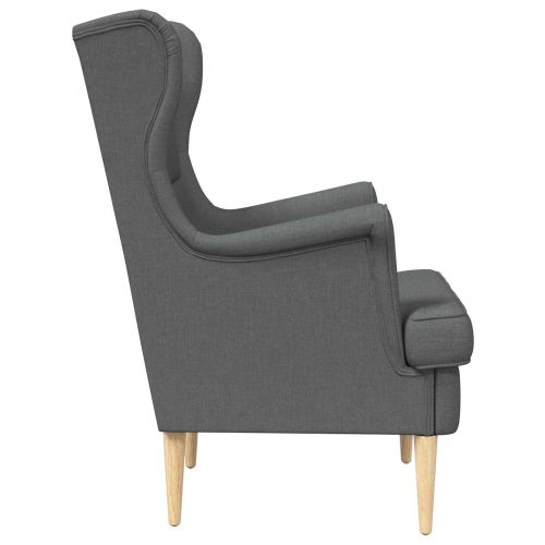 фотьойл Тъмен сив текстил