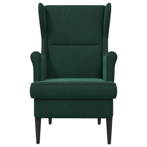 фотьойл Тъмен зелен Кадифе