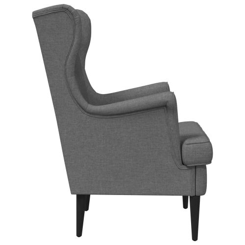 фотьойл Тъмен сив текстил