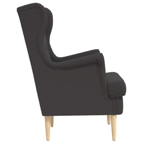 фотьойл Тъмен сив текстил