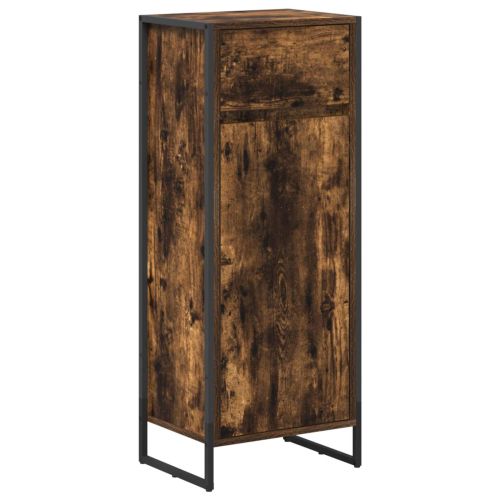 Комплект мебели за баня с чекмедже Димян дъб Инженерно дърво