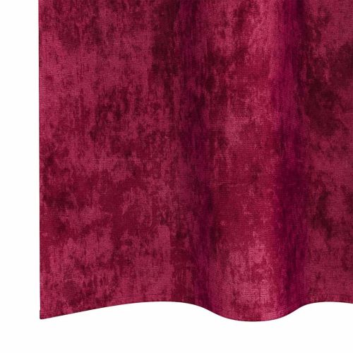 Кадифени завеси С завеси 2 pcs Виненочервен 260 x 140 см Кадифе