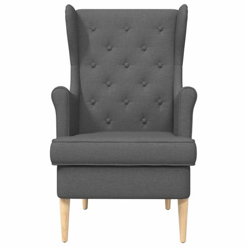 фотьойл Тъмен сив текстил