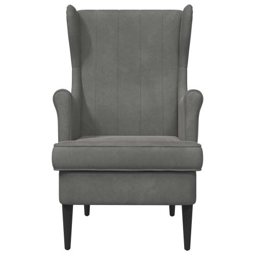 фотьойл Тъмен сив Кадифе