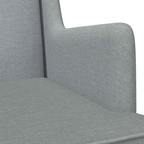 Люлеещ се стол Светлосиво 62 x 80 x 85 см текстил