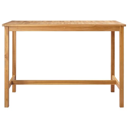 Бар маса Натурално 150 x 75 x 105 см Солидно тиково дърво