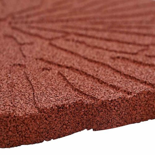 Стъпаловиден камък 6 pcs Червено Ø 45 x 1,8 см Каучук