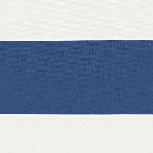 Балконен екран Синьо и бяло 110 x 500 cm Оксфордска тъкан