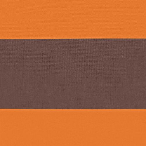 Слънчево платно за сянка Оранжево и кафяво 4 x 5 x 6,4 m
