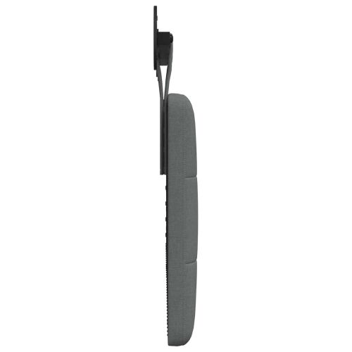 Табла за легло висяща Тъмен сив Текстил