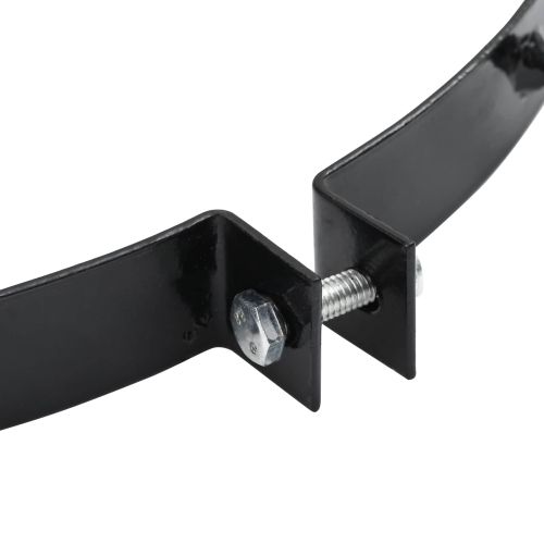 Клапа за Аератор за Трева с Спици 5 pcs Черен Ø 320 мм Желязо