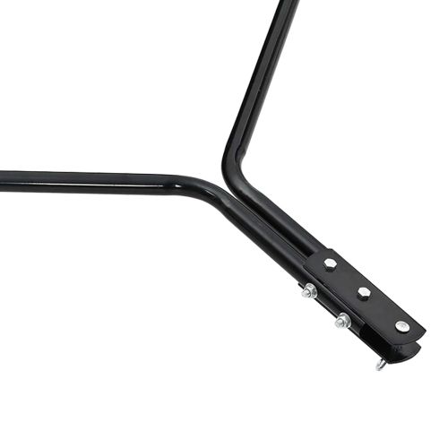 Градински ролер за тревни площи Черно 120 x 99 см Желязо