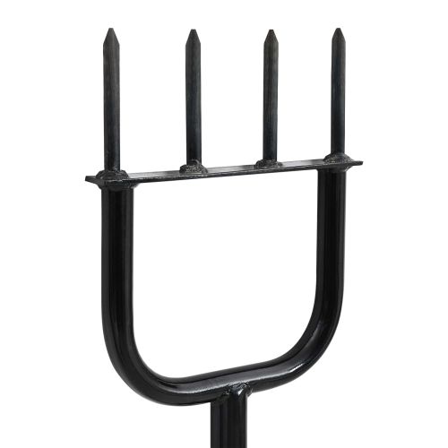 Инструмент за аерация на тревата Черен 95 x 27 см Пластмаса