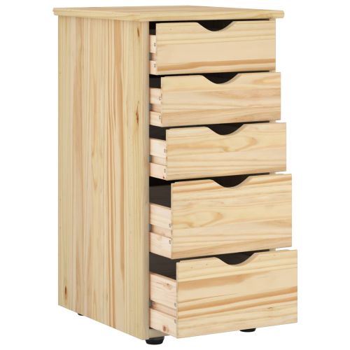 За шкафове Кафяво 34 x 39 x 61,5 см Солиден бор