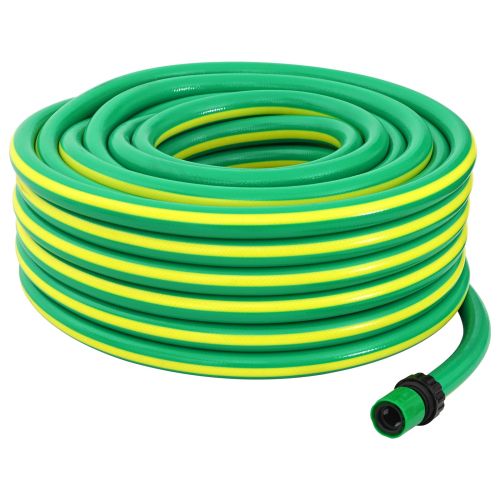 Градинска маркучка 5 слоя Зелен и жълт 3 / 4'' 10 м ПВЦ
