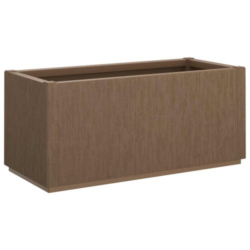 Кутия за цветя в градината Кафяво 80 x 36 x 35 см ПП