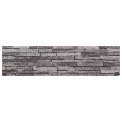 Стенни панели 10 pcs Антрацит 100 x 25 cm EPS пяна