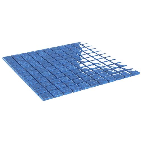 Мозайка плочка 11 pcs Синьо 50 x 50 cm Стъкло
