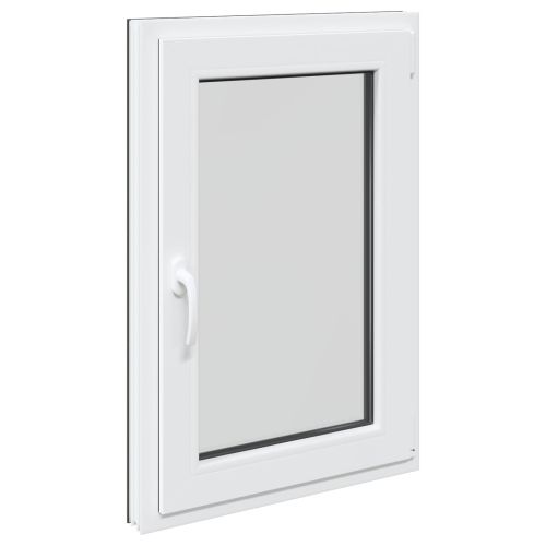 Прозорец за мазе RISOR 60 x 80 cm PVC и стъкло Антрацит