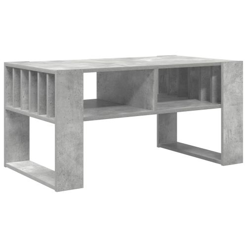 Масичка за кафе Циментено сиво 92 x 49,5 x 45 см