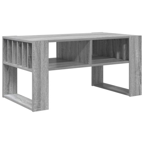 Масичка за кафе Сив Сонома 92 x 49,5 x 45 см Инженерно дърво