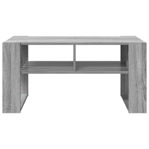 Масичка за кафе Сив Сонома 92 x 49,5 x 45 см Инженерно дърво