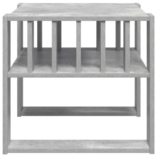 Масичка за кафе Циментено сиво 66 x 49,5 x 45 см