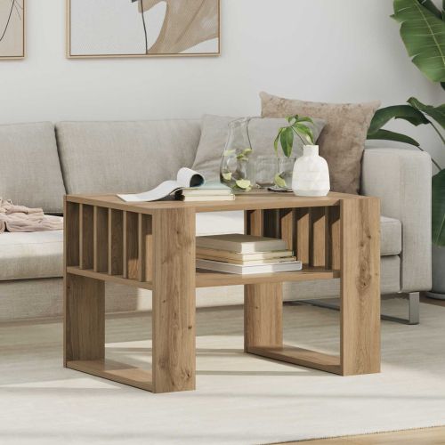 Масичка за кафе Дъб 66 x 49,5 x 45 см Инженерно дърво