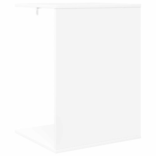 Странична маса Бяло 45 x 40 x 62,5 см Инженерно дърво