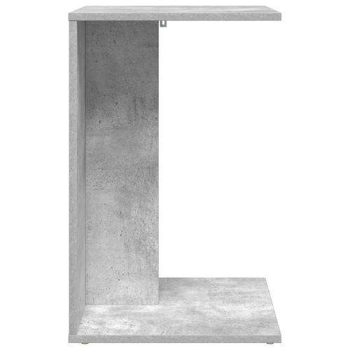 Странична маса Циментено сиво 45 x 40 x 62,5 см Инженерно дърво