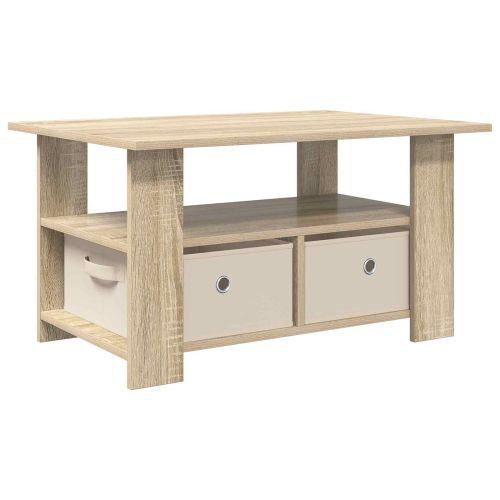 Масичка за кафе Сонома дъб 77 x 55 x 42 см Инженерно дърво