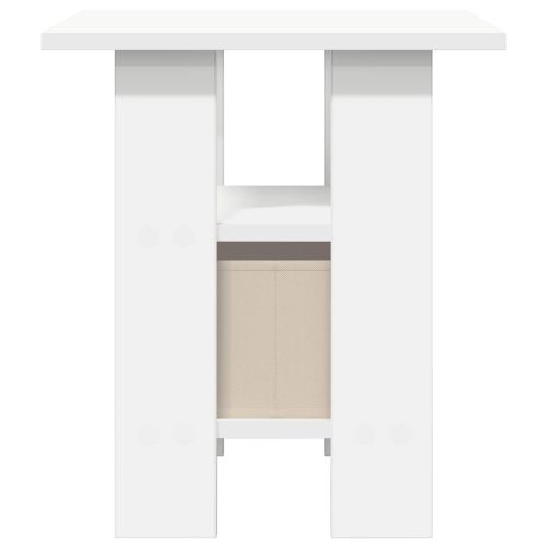 Нощно шкафче 2 pcs Бяло 41 x 40 x 45 см Инженерно дърво