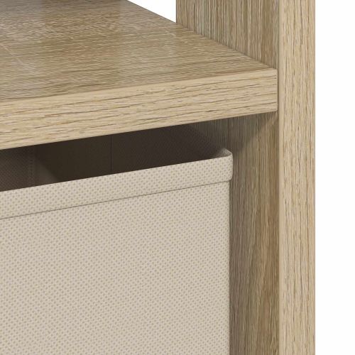 Нощно шкафче 2 pcs Сонома дъб 41 x 40 x 45 см Инженерно дърво