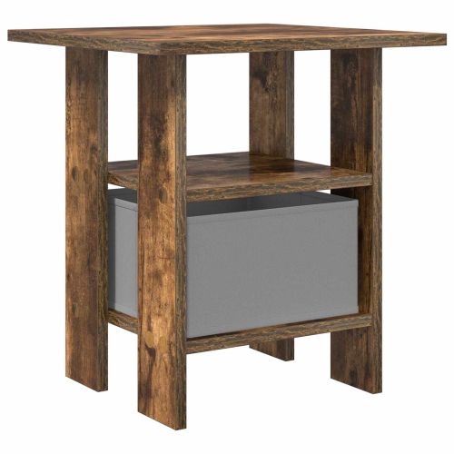 Нощно шкафче 2 pcs Димян дъб 41 x 40 x 45 см Инженерно дърво
