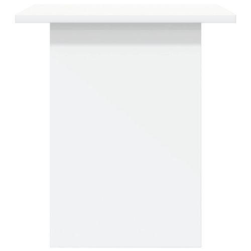 Нощно шкафче с чекмедже Бяло 41 x 40 x 45 см Инженерно дърво