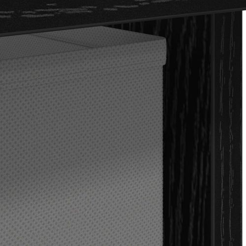 Нощно шкафче 2 pcs Черния дъб 41 x 40 x 45 см Инженерно дърво