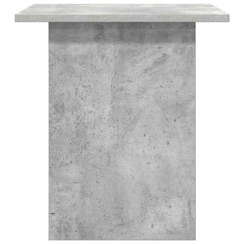 Нощно шкафче Циментено сиво 41 x 40 x 45 см Инженерно дърво