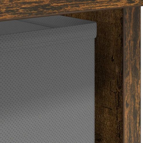 Нощно шкафче 2 pcs Димян дъб 41 x 40 x 45 см Инженерно дърво
