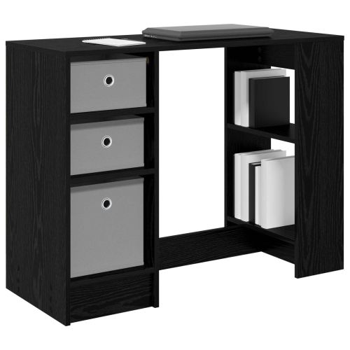 Бюро с чекмедже Черния дъб 100 x 40 x 75 cm Инженерно дърво