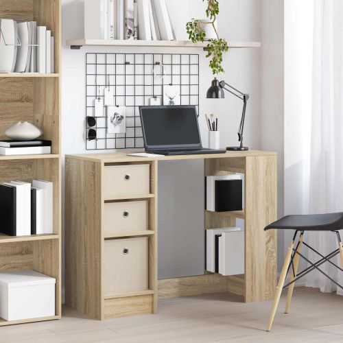 Бюро с чекмедже Сонома дъб 100 x 40 x 75 cm Инженерно дърво