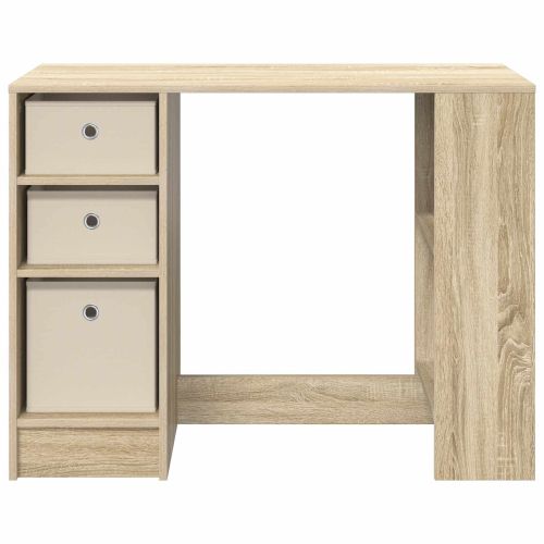 Бюро с чекмедже Сонома дъб 100 x 40 x 75 cm Инженерно дърво