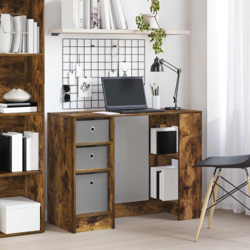 Бюро с чекмедже Димян дъб 100 x 40 x 75 cm Инженерно дърво